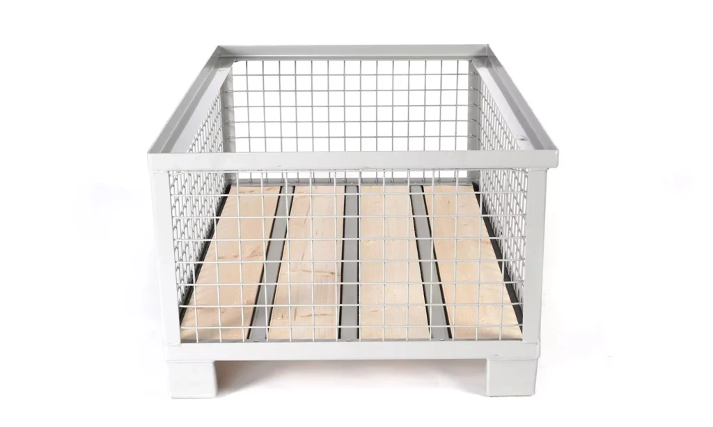 Gitterbox 1240x835x570 Pełne Ściany od boku
