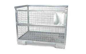 Gitterbox Ocynkowany 835x1240x970 Drzwiczki Pojedyncze
