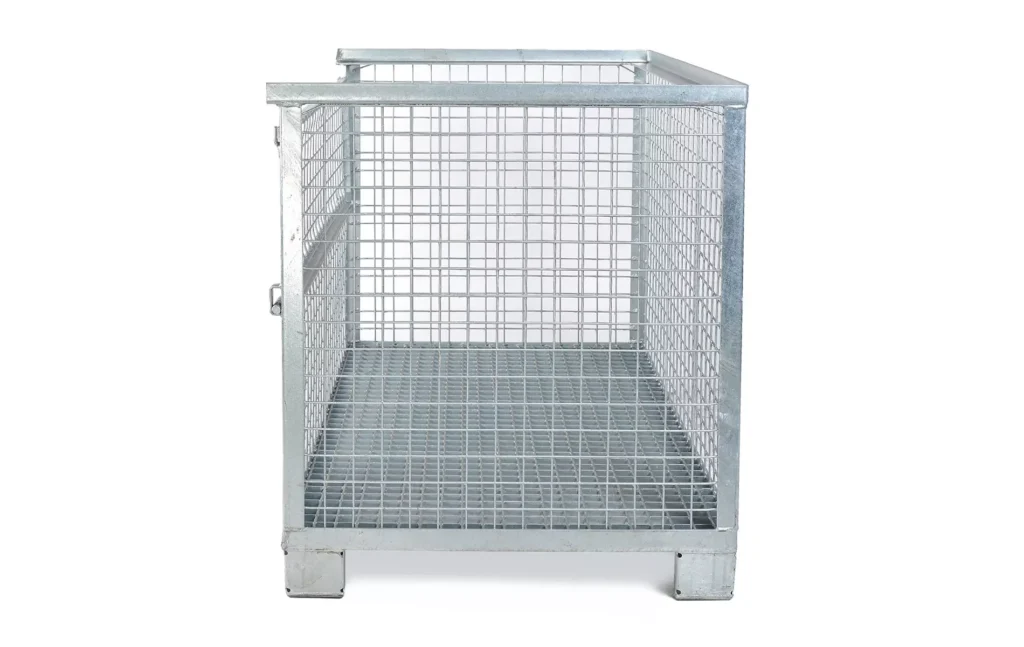 Gitterbox Ocynkowany 835x1240x970 Drzwiczki Pojedyncze bok